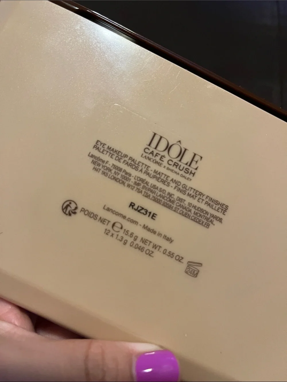 Lancome makeup palette